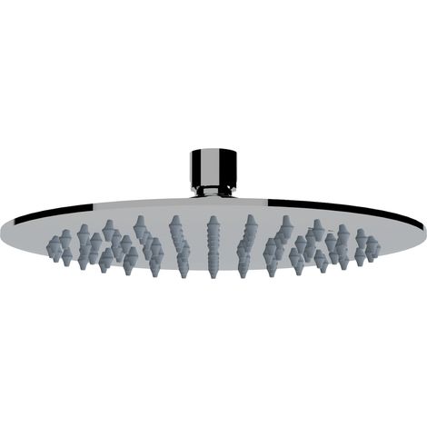 SCELTO DA DESIVERO SOFFIONE TONDO ACC.INOX D.200 H 7 MM SNODO ORIENTABILE C/ATTACCO 1/2" codice prod: DSV20647