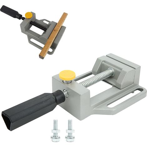 Mini morsetto piatto – lega di alluminio – sgancio rapido – ganasce – incisione / intaglio / trapano a colonna
