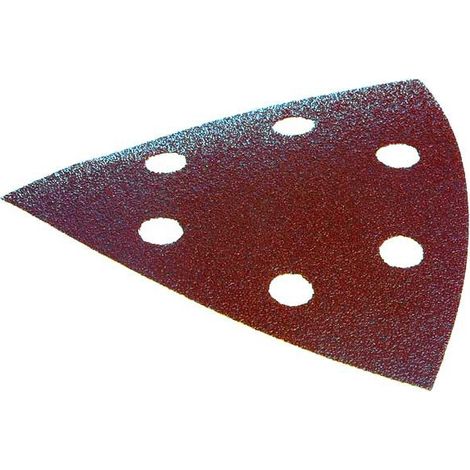 FOGLI DI CARTA ABRASIVA A DELTA MAKITA 94mm GRANA 180, 10 PEZZI - P-33314
