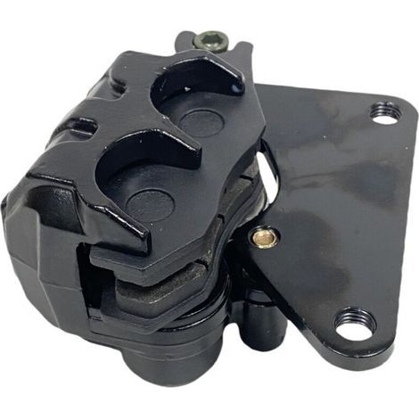 Étrier de frein de moto compatible avec l'ensemble d'étrier Calapr DM150 ROJA Wuyang, pompe inférieure gauche, axe de guidage de percussion inversée (1/3)