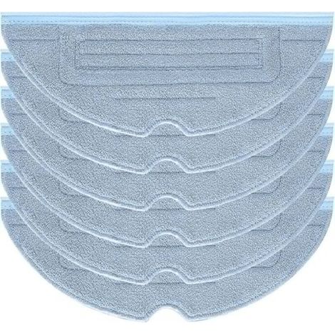 6pcs Mop Pads for Roborock S7 Pro Ultra S7 MaxV Ultra S7 Plus S7 Max Replacement Parts Accessories for Roborock S7 T7s T7s Plus Robot Vacuum Cleaner (1/4)