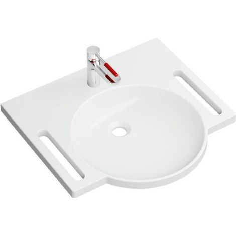 HEWI 950.19.001 Ensemble produit 90 cuvette et robinetterie (1/2)