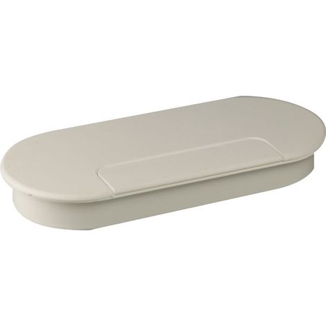 Pasacables Ovalado 167 X 76,4 X 17 Blanco (1/4)