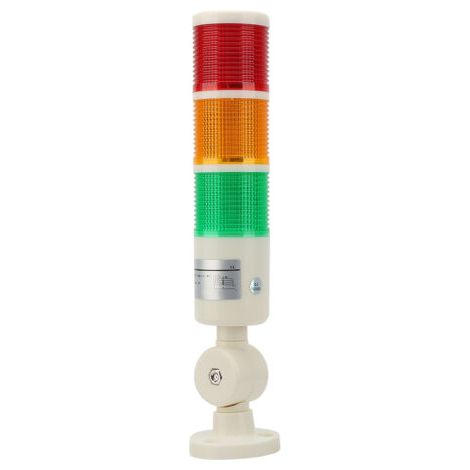 Indicateur LED d'avertissement de Machine CNC rouge/vert/Orange, signal lumineux 24VDC (1/4)