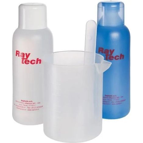 Klauke Gel silicona aislante incoloro bicomponente 2x500ml