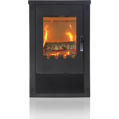 EEK A+ Kaminofen Verso Lheia 7,5 kW Schwarz (1/3)