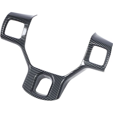 Coprivolante con texture in fibra di carbonio, adatto ai modelli 2011-2018 (1500-3500).