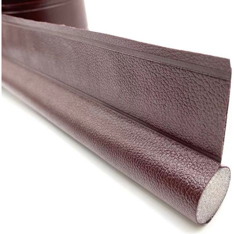 96 cm d'étanchéité marron pour bas de porte, isolation phonique, espace de pare-brise, isolation thermique, bandes anti-poussière et anti-insectes