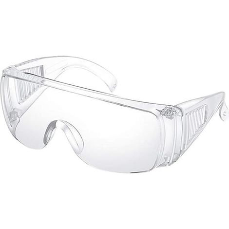Pollen- und allergiehemmende Schutzbrille mit seitlichem Blaulichtfilter zum Schutz der Augen von Männern. (1/5)