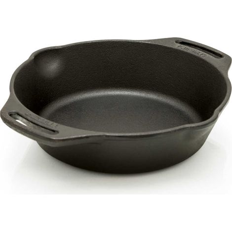 Petromax Grill-Feuerpfanne FP20H-T mit zwei Henkeln Gusseisen Pfanne 1,0 Liter Ø 20 cm (1/3)