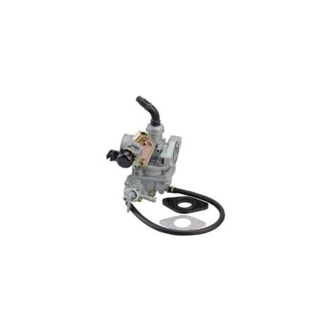 Carburateur S-GIANT PZ19 avec interrupteur d'huile, starter à câble de 19 mm, compatible avec les quads, motos tout-terrain, pit bikes, karts, scooters et cyclomoteurs de 50, 70, 90, 110 et 125 cm³.