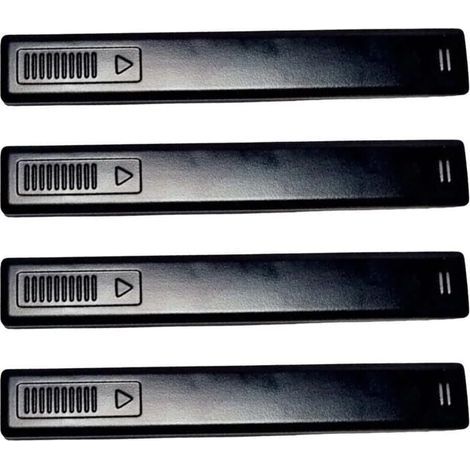 Lot de 4 cache-clips pour barres de toit Suzuki SWIFT 78132-68L01 pour barres de toit de voiture - Couvercle à clip moulé pour rail supérieur automobile (1/4)
