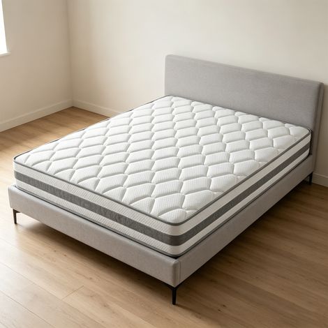 Materasso 140x190 cm memory foam da 25 cm di altezza, indipendenza del riposo - CJHXE (1/5)