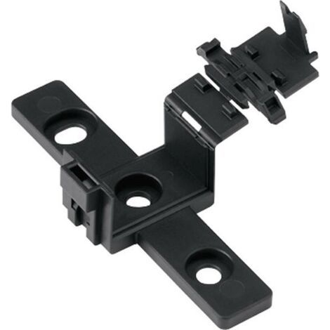 WAGO Adaptateur de montage noir 1 pc(s) (1/5)