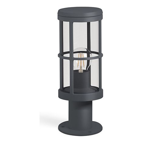 Baliza LUG IP54 E27 18W 350mm Antracita (1/3)