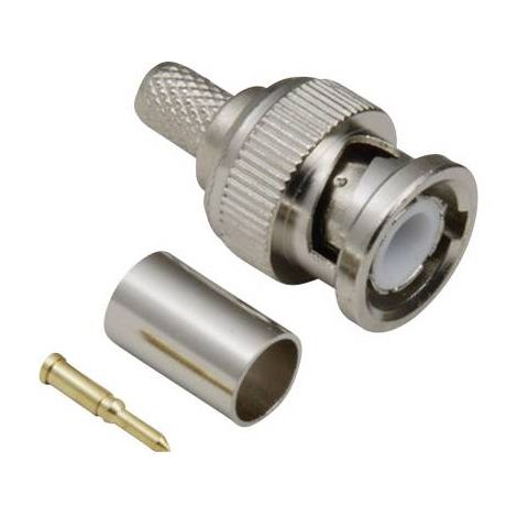 BKL Electronic 0401001/D 0401001/D Connecteur BNC mâle, droit 75 Ω 1 pc(s) (1/2)