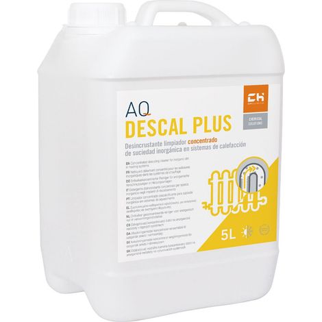 AQ DESCAL PLUS - Desincrustante para Circuitos 5 Litros  Bricoprofesional