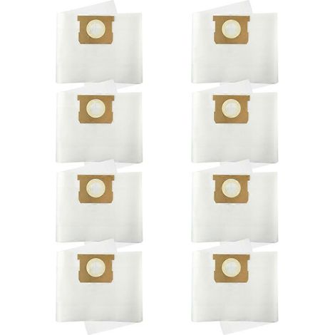Sacs à poussière de rechange pour aspirateurs Kärcher WD1/MV1/WD1S (référence 2.863-297.0, lot de 8). (1/5)