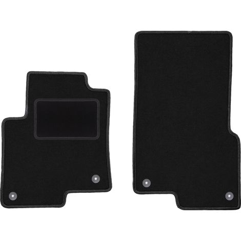 Tappetini anteriori neri per: Smart ForFour I hatchback (2004-2007) (1/5)