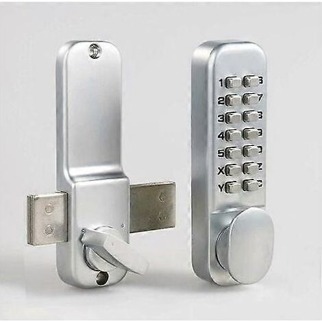 Serratura digitale con tastiera a codice di accesso meccanica OS25A (1/5)