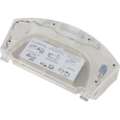 Serbatoio dell'acqua per Ultenic T10, T10+, M8 e M8 Pro Plus, contenitore della polvere di grande capacità, ricambio in plastica per robot aspirapolvere