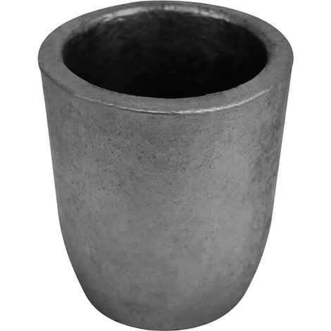 Graphite Furnace Crucible, Crucible Crucible for Cast Metals for Refining Gold, Silver, Copper, Brass and Aluminum (4-4kg) (1/5)
