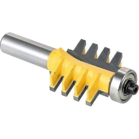 Holzfräser zum Zusammenbauen von Holzklötzen und -platten, mit 8 mm Schaft - (1/5)