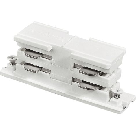 Profilo Link Alluminio Bianco Connettore On-Off (1/2)
