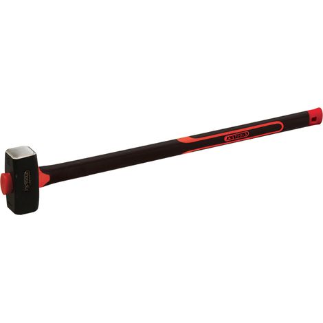 Kstools – Masse couple manche tri-matière 900mm – Acier spécial – Extrémités polies et angles arrondis – Emmanchement conique