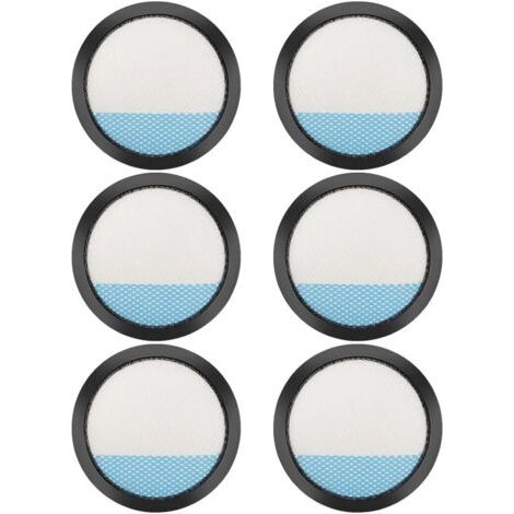 Packung mit 6 waschbaren Filtern für Ryobi Akku-Staubsauger PCL720, PBLSV716, PBLSV717 (1/5)