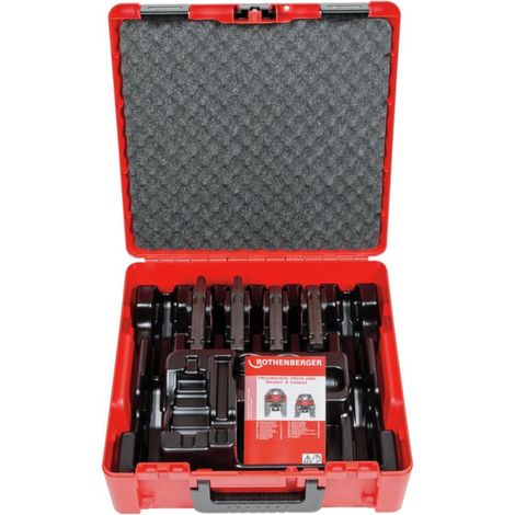 ROTHENBERGER Mâchoires à sertir Set Standard B MaxiPro 1/4 - 5/8" dans la valise - 1000003581