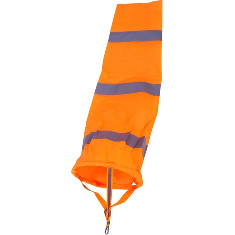 Manche à air extérieure de 76 cm (30 pouces) en polyester avec sac et ceinture réfléchissante (1/5)