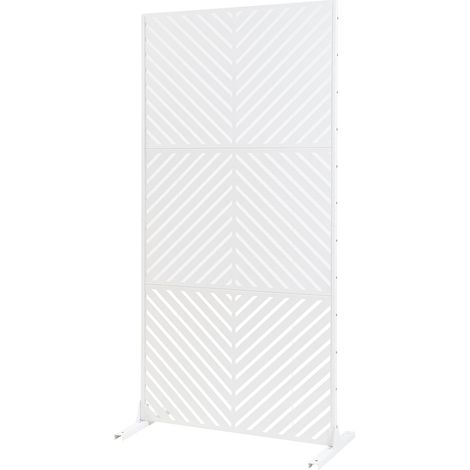 Tabique de acero 200 x 100 x 50 cm blanco 030009276 (1/5)