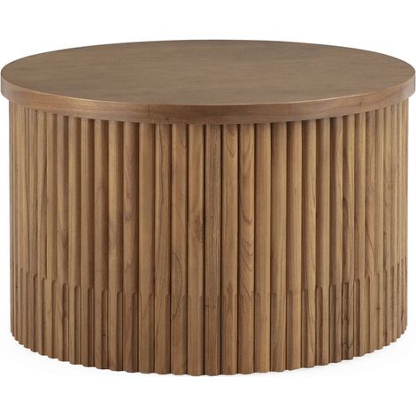 Table à café bois de cèdre naturel élégance salon - cèdre naturel chaleureux (1/3)