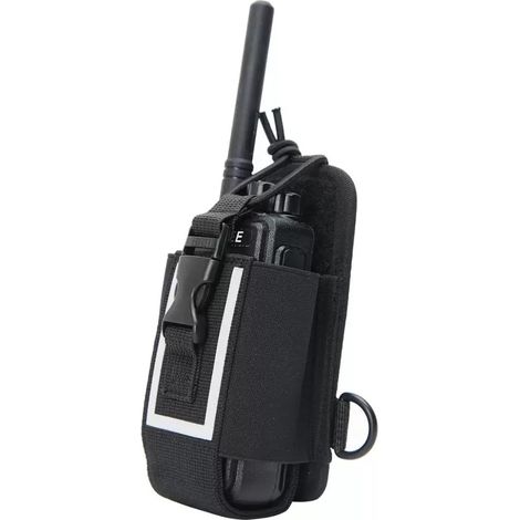 MSC-20M walkie-talkie reflective arm sleeve, large nylon protective cover, shockproof bag, universal protective case for walkie-talkies. (1/3)