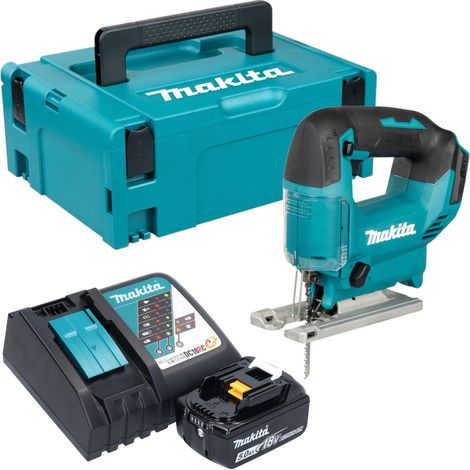 Makita DJV 186 RT1J Akku Pendelhubstichsäge 18 V + 1x Akku 5,0 Ah + Ladegerät + Makpac (1/5)