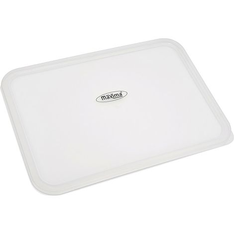 Couvercle pour assiette à 3 compartiments - Plastique - Compatible lave-vaisselle - Maxima (1/4)
