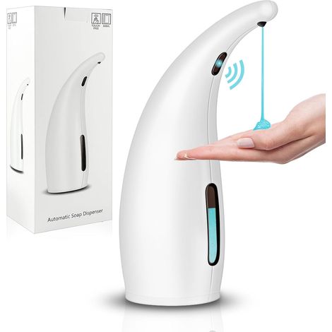 Automatischer Seifenspender, 300 ml, berührungslos, mit Infrarotsensor für Zuhause, Büro, Krankenhaus, Hotel
