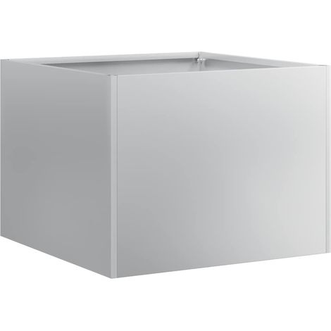 Maison Exclusive - Fioriera 40x40x30 cm in Acciaio Zincato