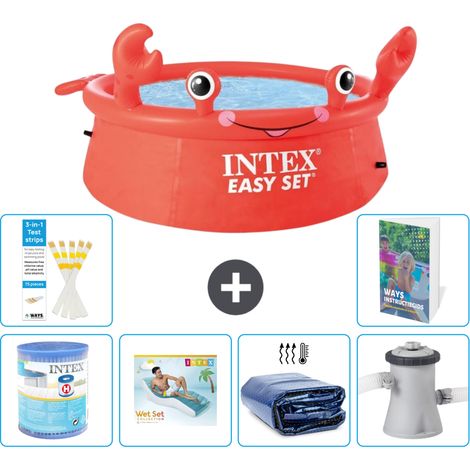 Intex Piscina Easy Set Rotonda - Granchio - 183x51 cm - 7-pezzi  S173 (1/5)