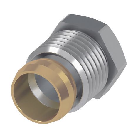 TECE Raccord à sertir, dim. 15x filet mâle 1/2\" FM, 717501