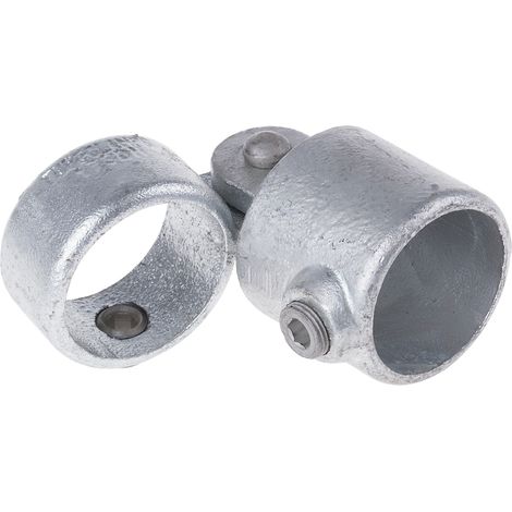 Raccord articulé RS PRO, profilé Type 3, Ø 48.3mm en Fonte ( Prix pour 1 ) (1/2)