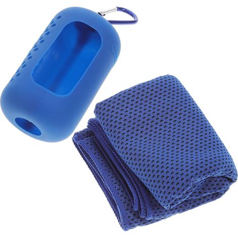 Kühlendes Fitness Handtuch aus Mikrofaser Schnelltrocknendes und Tragbares Sporthandtuch für Gym und Sommerurlaub mit Schweißabsorbierender Funktion (1/5)