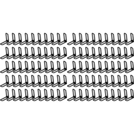 100 pièces système de nivellement de carrelage, outil de positionnement et fixation pour pose précise des carreaux, accessoire bricolage maison (1/5)