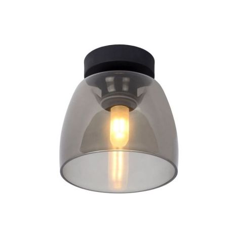 LUCIDE Tyler Lampadario, Noir, fumé