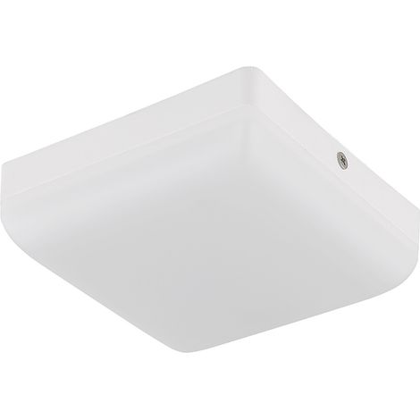 Deckenlampe Deckenleuchte LED Flurlampe weiß Küchenleuchte quadratisch L 12 cm (1/4)
