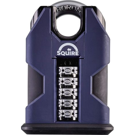 SS50 Hi-Security Combination Padlock 50mm Closed Shackle