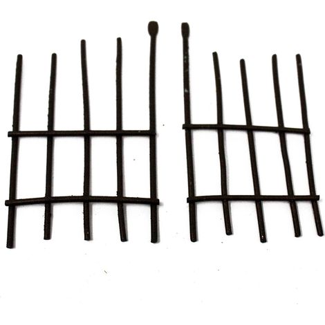 Cancello in ferro 8 cm Elemento per Casette Presepe 86981 (1/4)