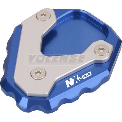 (Nx400 Bleu) Béquille latérale CNC pour moto, extension de béquille compatible avec HONDA NX400 NX500 NX 400 NX 500 2023-2025 maxpower (1/4)