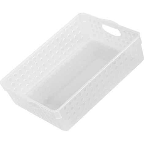 Panier De Rangement Bureau Plastique Organisateur De Fichiers Creux Pour (1/5)